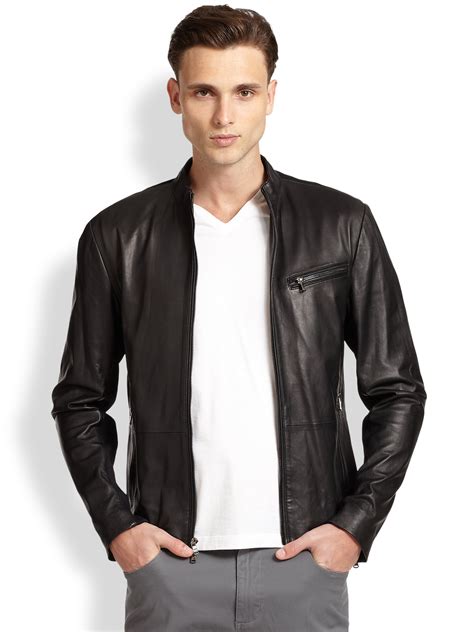 michael kors herren jacke|Michael Kors leather coats.